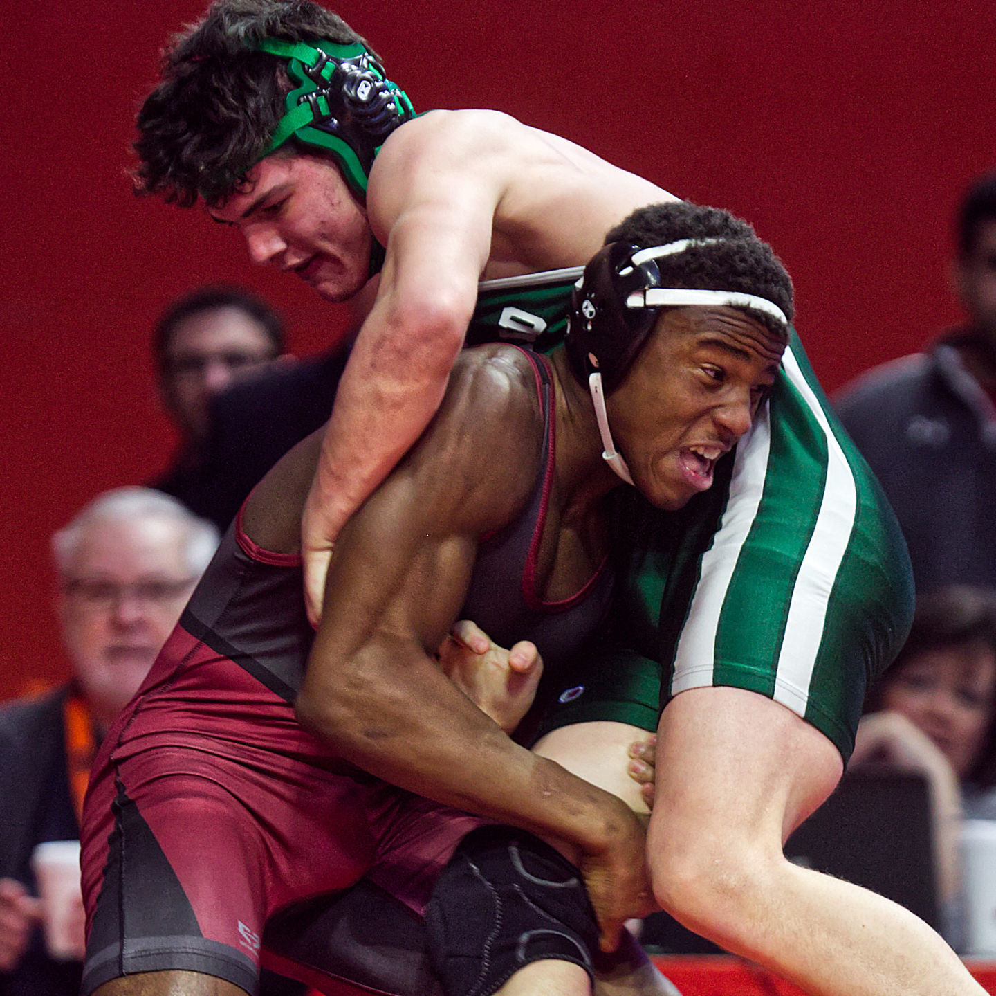 Moline's parker at state wrestling